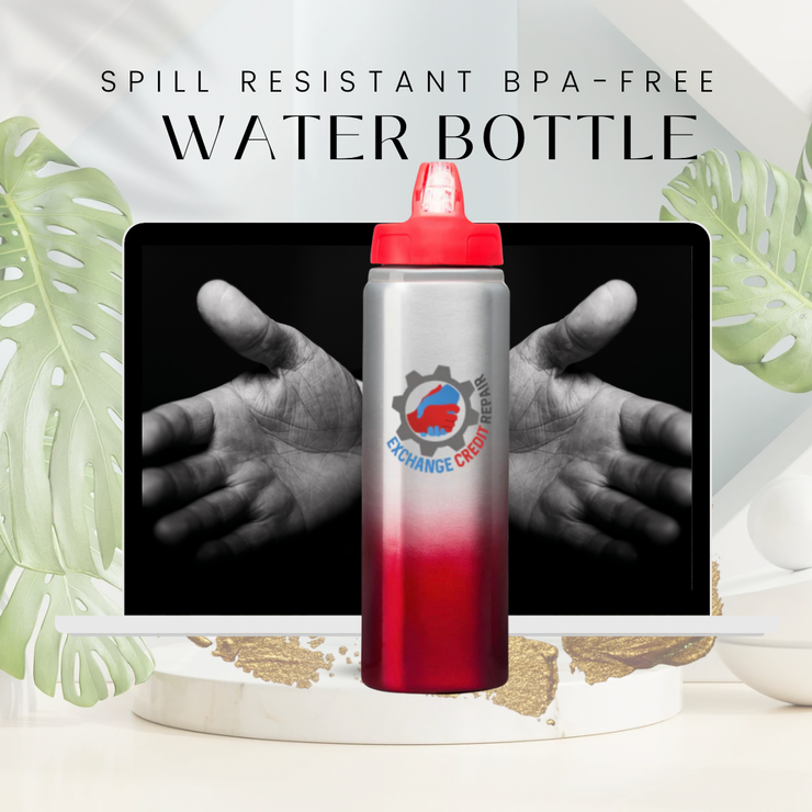 Quench your thirst with ECR 25oz Water Bottle Exchange Credit Repair 